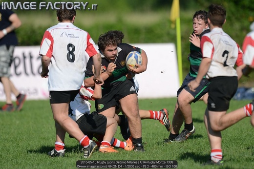 2015-05-16 Rugby Lyons Settimo Milanese U14-Rugby Monza 1308